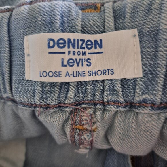 🩵Women's Light Blue Denim Shorts from Levi's Denizen Size Waist 29" - Picture 7 of 9